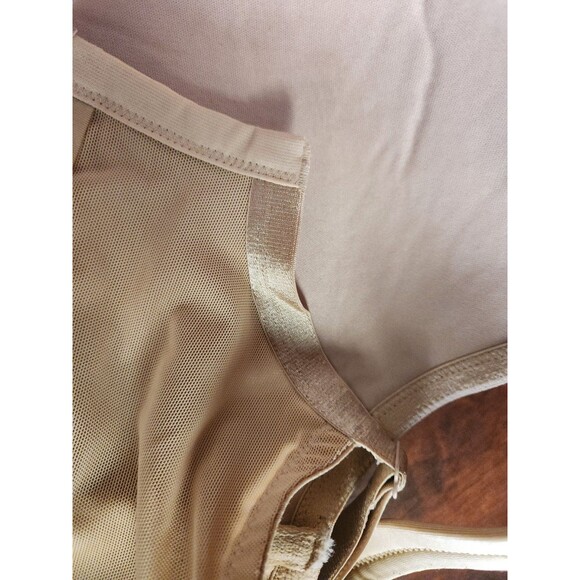 Lane Bryant Cacique Smooth Boost Plunge Bra Size 42DDD Beige Nude Tan - Picture 5 of 6